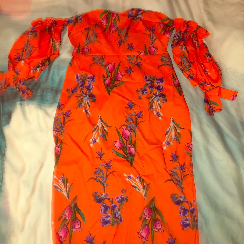 Off the Shoulder floral dress